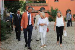 l'Ambasciatore Daniele Mancini, Presidente Marchese della Fontanazza, Amb. Elisabetta Kelescian e la Contessa Claudia Hercolani