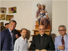 Emilio Petrini Mansi della Fontanazza, Vieri Franchini Stappo, Mons. Luigi Casolini, Stefano Pignatelli di Cerchiara