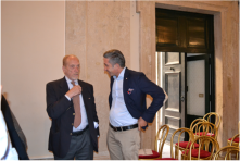 Principe Carlo Massimo con Emilio Petrini Mansi della Fontanazza