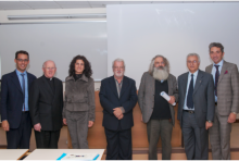 Da sx Giumetti, Brugioni, P. Ryan LC, Cecchetti, Scarpa, Libertini, Petrini Mansi della Fontanazza